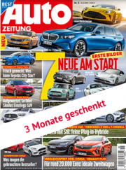 Auto ZEITUNG - 3 Monate Schnupperabo mit 6 Ausgaben geschenkt