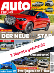 Auto ZEITUNG - 3 Monate Schnupperabo mit 6 Ausgaben geschenkt