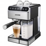 Automatische Kaffeemaschine, Edelstahl f&uuml;r 89.99&euro;