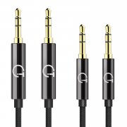 Aux Kabel, Audio Kabel, Gratein 2-Pack 1.5m 3.5mm Stereo Nylon geflochten @amazon.de
