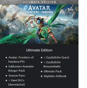 Avatar: Frontiers of Pandora - Ultimate Edition (PlayStation 5 / PS5 Pro)