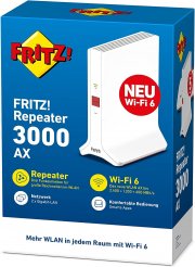 AVM FRITZ!Repeater 3000 AX Wi-Fi 6 Repeater mit drei Funkeinheiten