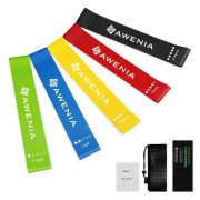 Awenia Widerstandsb&auml;nder Set 4 Klimmzugb&auml;nder Latex Fitness&uuml;bungsb&auml;nder Pull up Assistenzb&auml;nder