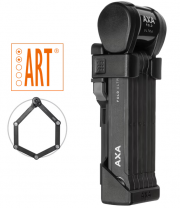 AXA Fold Ultra 90 faltbares Fahrradschloss 90 cm Sicherheitsstufe 14 inkl. Click-Halterung