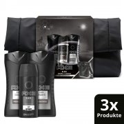 Axe Geschenkset Black f&uuml;r eine intensive Erfrischung mit Deospray, 2x Duschgel und Rucksack