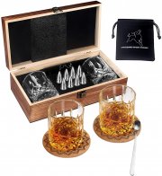 AYAOQIANG Whisky Geschenkbox