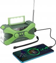 Aytop Solar und Kurbel Notfall-Radio mit 10000mAh Power Bank