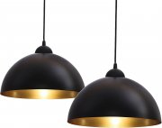 B.K.Licht BKL1093 2er Set Pendelleuchten