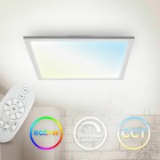 B.K.Licht BKL1370 RGBW LED Deckenleuchte mit Fernbedienung