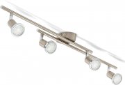 B.K.Licht LED Deckenleuchte Schwenkbar inkl. 4 x 3W 250LM GU10 LED Lampen