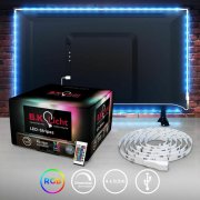 B.K.Licht LED-Streifen, 36-flammig, LED TV Hintergrundbeleuchtung 2m inkl. USB-Anschluss