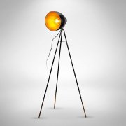 B.K.Licht Vintage Stehlampe mit Fu&szlig;taster f&uuml;r 44,99&euro;