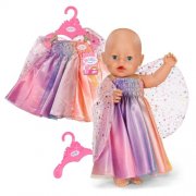 BABY born Regenbogen-Kleid mit Fl&uuml;geln f&uuml;r 43cm Puppen g&uuml;nstig sichern