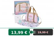 BABY born Wickeltasche mit Blumenmuster und Zubeh&ouml;r f&uuml;r 36/43cm Puppen f&uuml;r 13,99&euro;