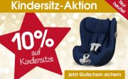 Baby Markt- 10% auf Kindersitze