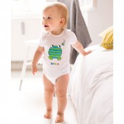 Baby Mitwachsbody Frosch JAKO-O Kurzarmbody GRATIS