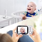Baby Monitor 3,2 Zoll 2,4 GHz Wireless weit mit Digitalkamera & Infrarot Nachtsicht