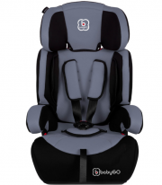 BabyGo Motion Kindersitz grau