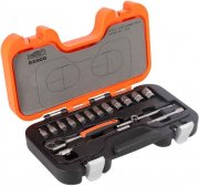 Bahco S160 16-teiliger 1/4"Steckschl&uuml;sselsatz