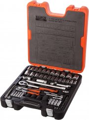 Bahco S800 77-teiliger 1/4" & 1/2" Steckschl&uuml;sselsatz