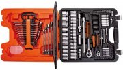Bahco SLine S108 Steckschl&uuml;sselsatz 1/4 Zoll und 1/2 Zoll 108-teilig