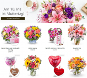 Bald ist Muttertag - Jetzt 20% Extra-Rabatt im REWE Blumenshop