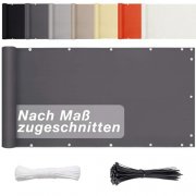 Balkon Sichtschutz 85x700cm (Anthrazit) f&uuml;r nur 15&euro;