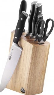 Ballarini Savuto Nero Messerblock 7-teilig