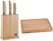 Ballarini Tevere Messerblockset mit Schneidbrett 8-teilig