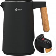 Balter WK-08-BL 1.5L Edelstahl Tee- und Wasserkocher mit Temperatureinstellung und Warmhaltefunktion