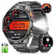 BANLVS Milit&auml;r Smartwatch mit 1000mAh Akku & LED Lampe f&uuml;r nur 45,89&euro;