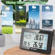 BANRIN Funkwetterstation mit Au&szlig;ensensor