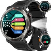 Baolubao 50PRO Smartwatch und Fitnessuhr mit Telefonfunktion f&uuml;r Android und iOS