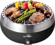 BarbeQool Holzkohle Tisch Grill mit Aktivbel&uuml;ftung