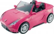 Barbie DVX59 Cabrio Fahrzeug in pink mit Platz f&uuml;r 2 Puppen