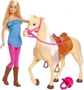 Barbie Reiterhof-Set mit Pferd und Zubeh&ouml;r f&uuml;r nur 22,38&euro; bei Amazon