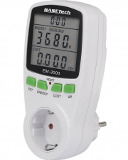 Basetech EM-3000 Energiekosten-Messger&auml;t mit Kostenprognose