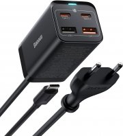 Baseus 4 Ports GaN 65W High-Speed Ladeger&auml;t und Netzteil