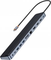 BASEUS USB-C Docking Station (12-in-1, Plug-and-Play) 