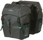 Basil Discovery 365D 2x9 Liter Gep&auml;cktr&auml;ger-Fahrradtaschen inkl. Regenh&uuml;lle