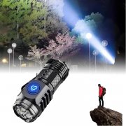 Battnot aufladbare Mini LED Taschenlampe