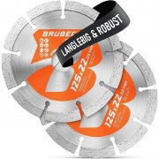 BAUBECK Diamantscheiben 125mm (2er-Set) f&uuml;r Stein/Beton f&uuml;r nur 9,90&euro;