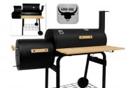 BBQ Grill King &ndash; Smoker Holzkohle Grillwagen f&uuml;r 71,95&euro; (statt 75&euro;) &ndash; eBay Plus nur 64,76&euro;