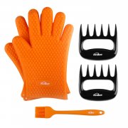 BBQ Grillhandschuhe inkl.2 Fleischgabeln