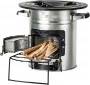 BBQ-Toro Raketenofen Edelstahl Rocket Stove