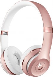 Beats Solo3 Bluetooth On-Ear Kopfh&ouml;rer in Ros&eacute;gold, Rot und Schwarz
