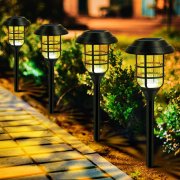 BEAU JARDIN 4 Pack LED Solarleuchten