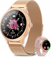 Bebinca GM2 Damen Smartwatch mit Sprachassistent und Telefonfunktion
