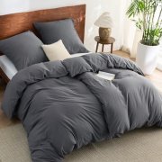 BEDSURE Baumwoll-Bettw&auml;sche 135x200 4-tlg. f&uuml;r 19,35&euro;