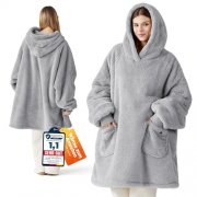 BEDSURE Hoodie-Decke mit &Auml;rmeln f&uuml;r nur 13&euro; statt 30&euro;